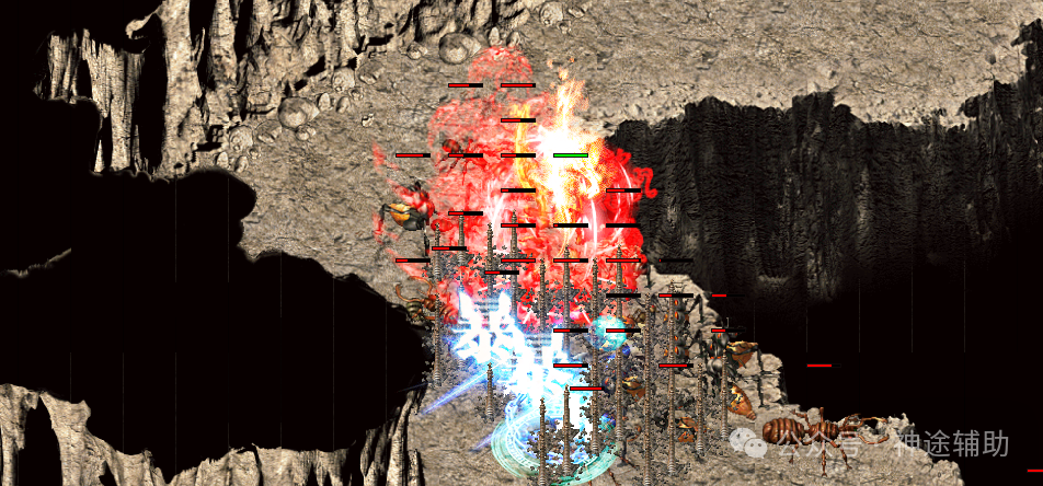 复古三职业「黄金一区」群雷神剑、精灵の翔、彻地钉、召唤蚁后，独创铭文BUFF